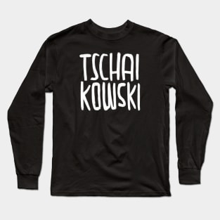 Composer Tschaikowski Long Sleeve T-Shirt